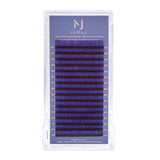 JoMay Ombre Blue Red Lashes Thickness-0.07mm 8-16mm Length
