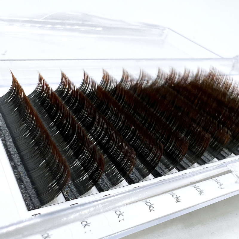JoMay Ombre Brown Lashes Thickness-0.07mm 17-25mm Length