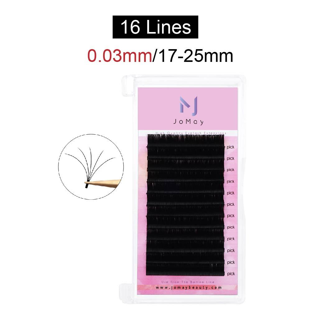 Easy Fanning Lashes 0.03mm(17-25mm)