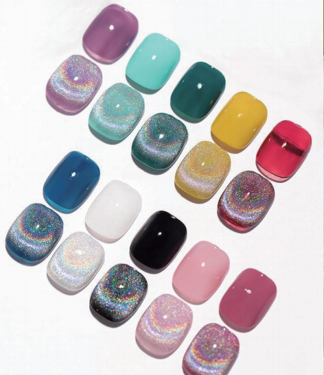 8ml Shiny Cat Eye Gel Nail Lacquer Laser Rainbow Nail Lacquer