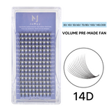 JoMay 14D Premade Fans Thickness-0.05mm 8-18mm Length