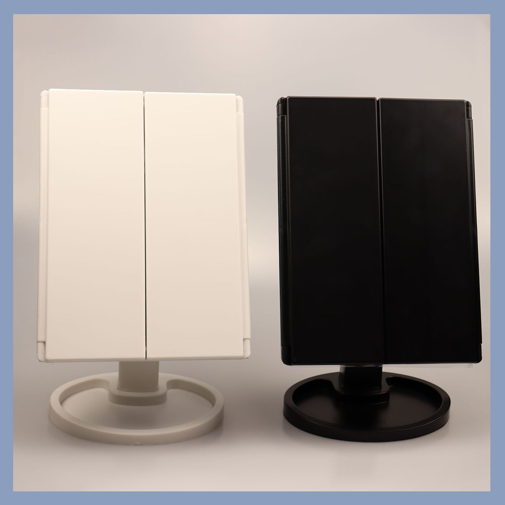 Foldable Smart LED Makeup Mirror