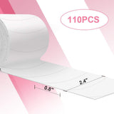 110 PCS Pre Cut Foam Eye Pads