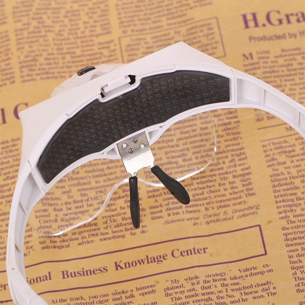 Head Mount Magnifier with Light