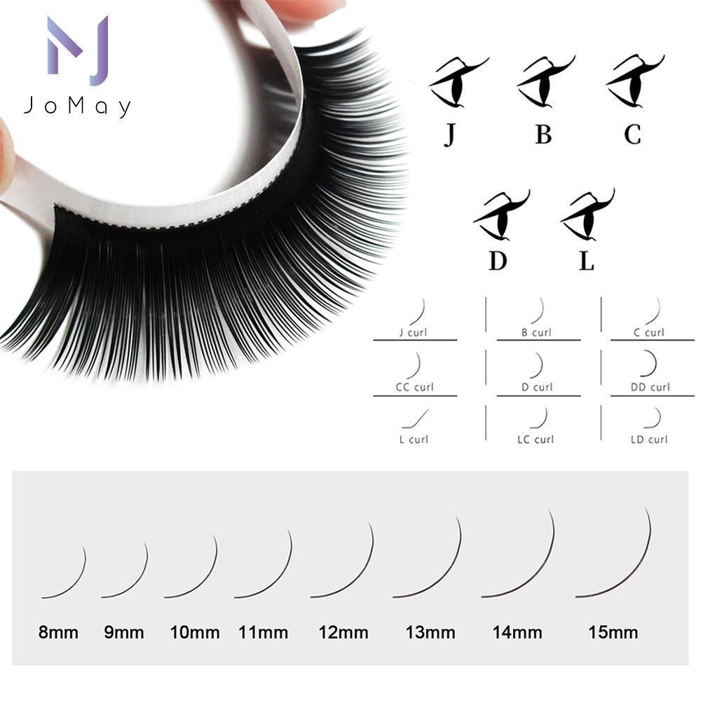 Jomay Antibacterial Lashes Thickness-0.03mm 8-16mm Length